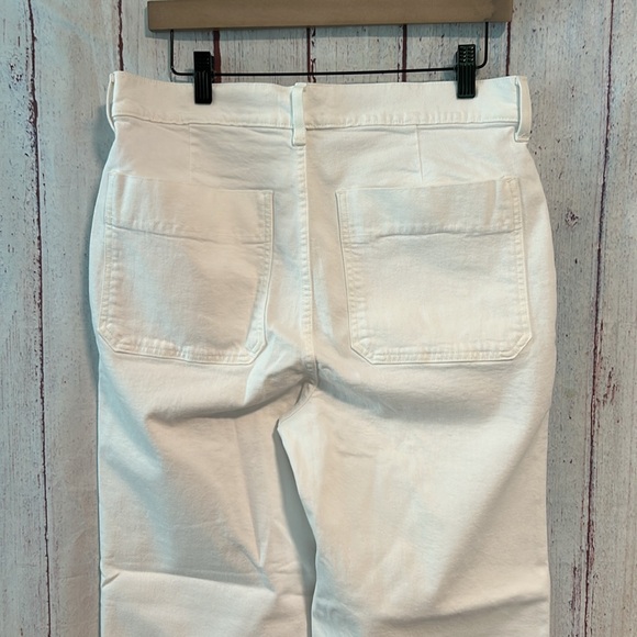 NWT J. Crew Sailor slim wide-leg jean in white - Picture 8 of 16